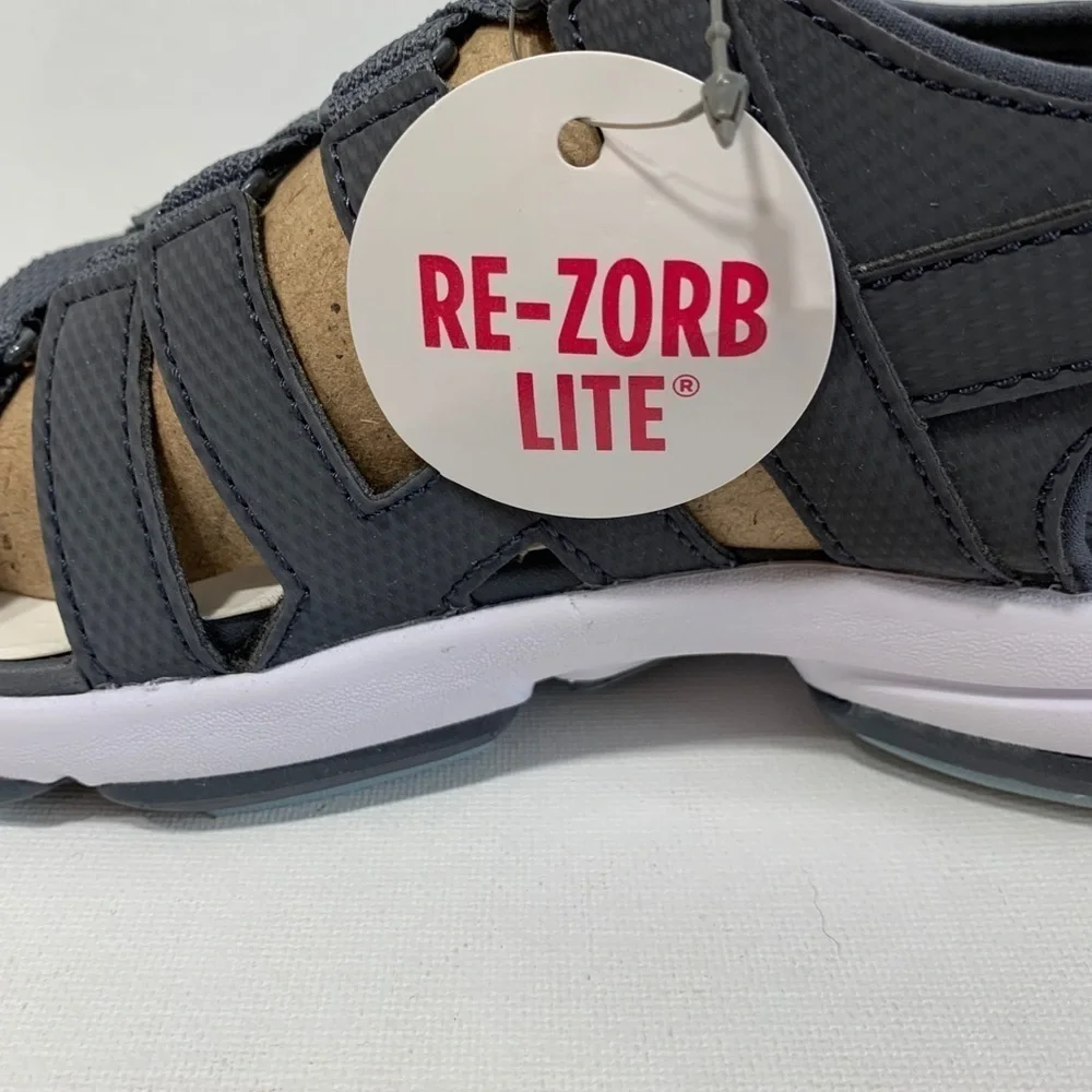 New Ryka walking sandals grey and white 7.5